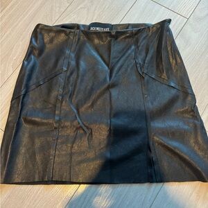 Jake Meets Kate faux leather skirt small